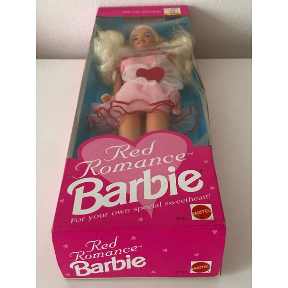 Barbie Red Romance Special Edition 1992 Mattel 3161 NRFB Holiday Doll - Picture 10 of 10
